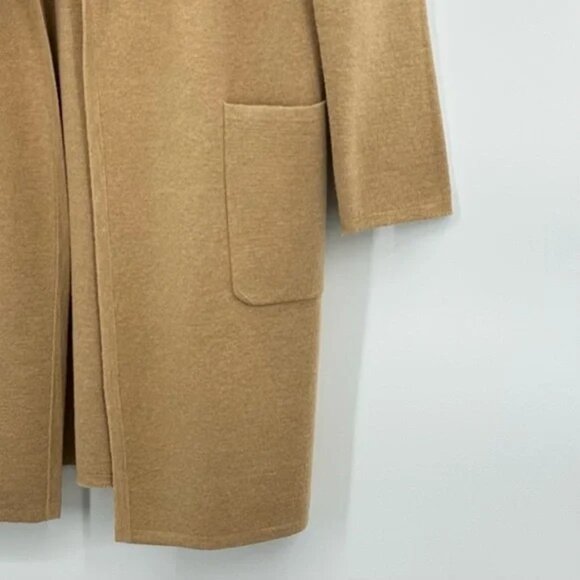 J. Crew Juliette Collarless Open Front Cardigan Sweater Blazer Small - Picture 8 of 13